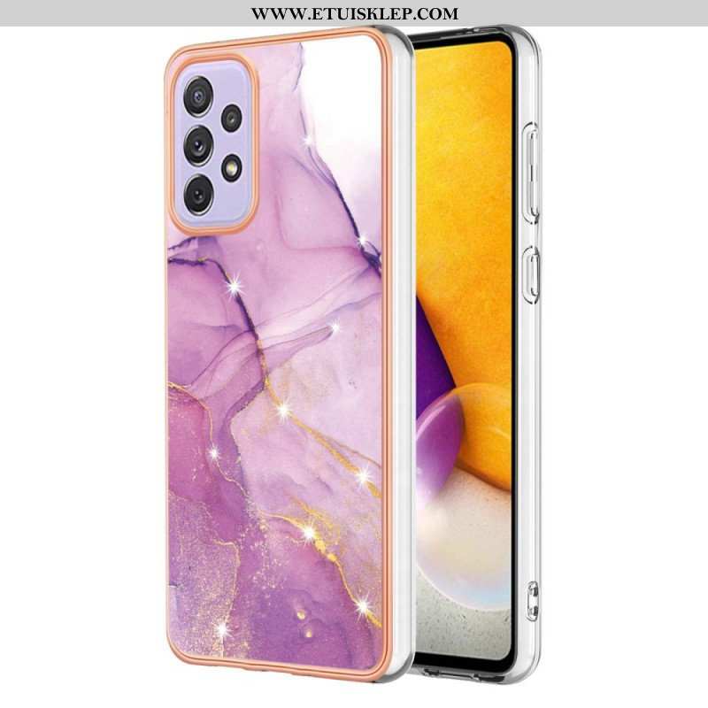 Etui do Samsung Galaxy A13 Silikonowy Elastyczny Marmur